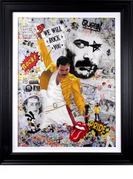 We Will Rock You - Resin Deluxe - Framed