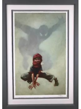 Web Head (Spider - Man I) - Grey Framed