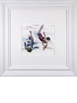 Weightlessness - Original - White Framed