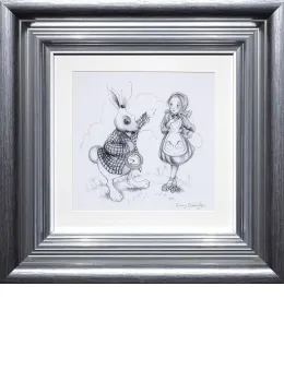 We're All Mad Here - Sketch Edition - Framed