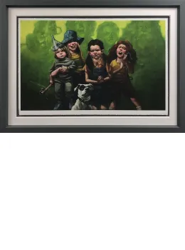 We're Off To See The Wizard (Wizard of Oz) - Framed