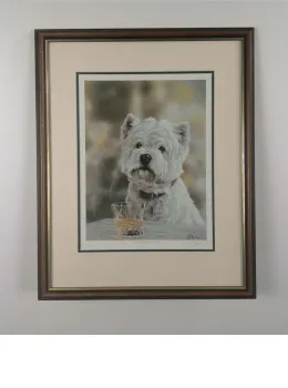 West Highland Malt - Brown Framed