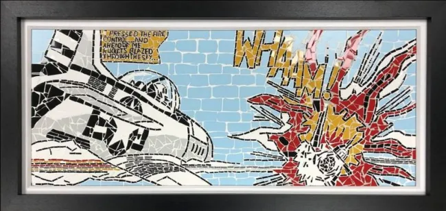 Whaam! - Original - Black Framed