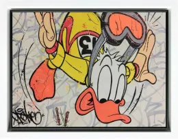 What Goes Up...! - Original - Framed