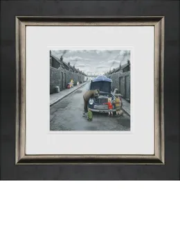 What's Wrong Mister? - Paper - Black Framed