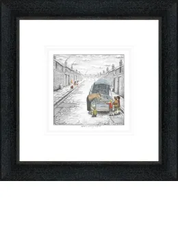 What's Wrong Mister? - Sketch - Black Framed