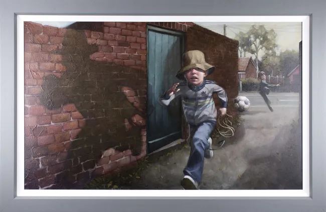 Whip It, Whip It Good! - Canvas - Grey Framed