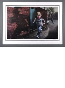 Whip It, Whip It Good! - Grey Framed