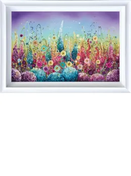 Wild Rainbow - Limited Edition - White Framed