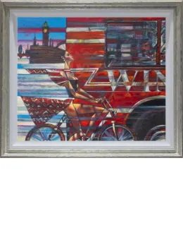 Wind Less - Original - Silver Framed