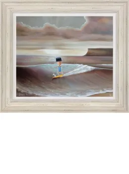 Dawn Patrol - Cream Framed