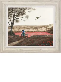 Wings Of Freedom - Cream Framed