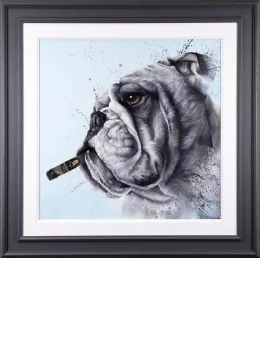 Winston Cigar - Black-Grey Framed