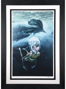 Worse Things Happen At Sea - Black Framed