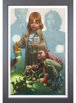 X-Factor - Canvas - Grey Framed