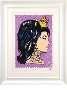 You Know I'm No Good - White Framed