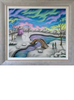 You Light Up My Life - Canvas - Silver Framed