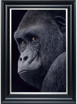You Talking To Me - Canvas - Black Framed