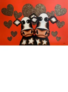 You'll Always Be My Valentine - Original - Box Canvas