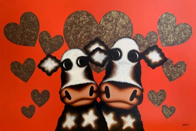 You'll Always Be My Valentine - Original - Box Canvas You'll Always Be My Valentine - Original - Box Canvas