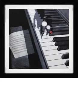 You'll Never Walk Alone - 3D High Gloss Resin - Framed