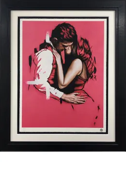 You're All My Heart Ever Talks About - Paper - Framed