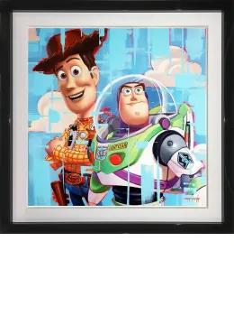 You've Got A Friend In Me - Woody - Original - Black Framed