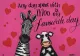 Zebra And Cow - Print