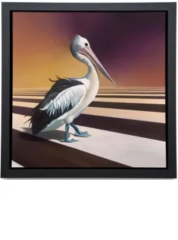 Zebra Crossing - Framed Box Canvas