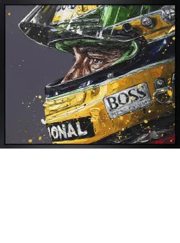 Zenn - Canvas - Artist Proof Black Framed - Framed Box Canvas