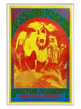 Smashing Pumpkins - Brixton Academy, London, September 1993 - Original - Framed