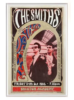 The Smiths - Brixton Academy, London, October 1986 - Original - Framed