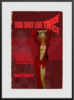 1967 - You Only Live Twice - Framed