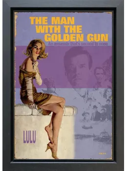 1974 - The Man With The Golden Gun - Original - Framed