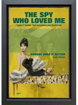 1977 - The Spy Who Loved Me - Original - Framed