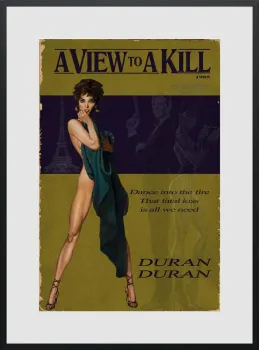 1985 - A View To A Kill - Framed