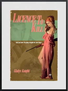 1989 - Licence To Kill - Framed
