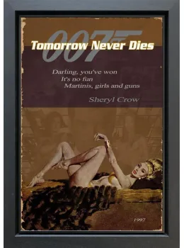 1997 - Tomorrow Never Dies - Original - Black Framed