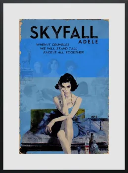 2012 - Skyfall - Framed