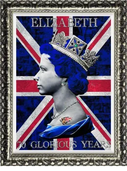 70 Glorious Years - Colour - Framed