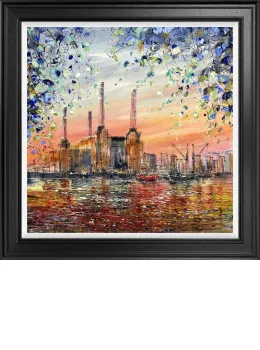 A Powerful Sight - Original - Black Framed