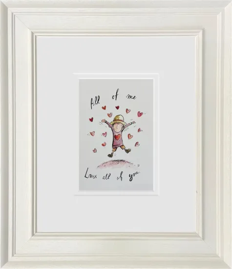 All Of Me - Sketch - Original - Framed