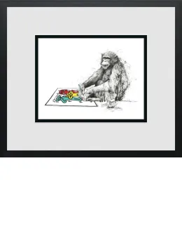 Art Class - Miniature - Black Framed