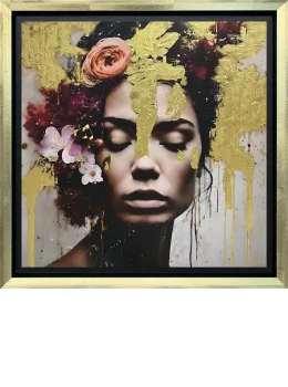 Ava's Amethyst - Original - Framed