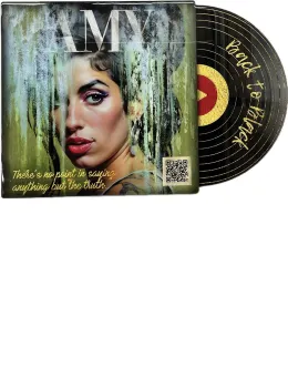 Back To Black  - Vinyl Collection - Original - With Wall Fittings