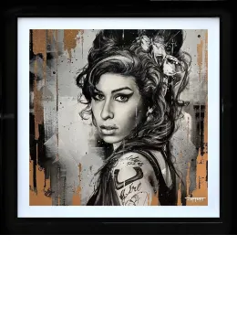 Back To Black (2024) - Original - Black Framed