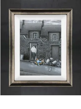 Bang - Canvas - Black Framed