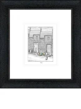 Bang - Sketch - Black Framed