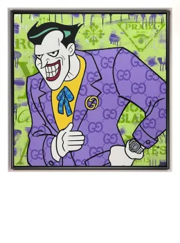 Batmans Deadliest Enemy - Original - Framed