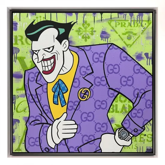 Batmans Deadliest Enemy - Original - Framed
